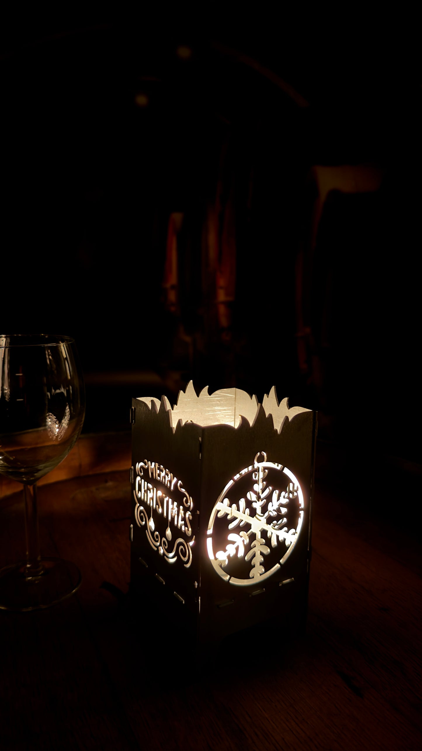 Karácsonyi Mécsestartó