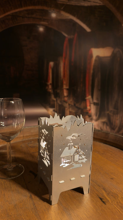 Kisház Mécsestartó