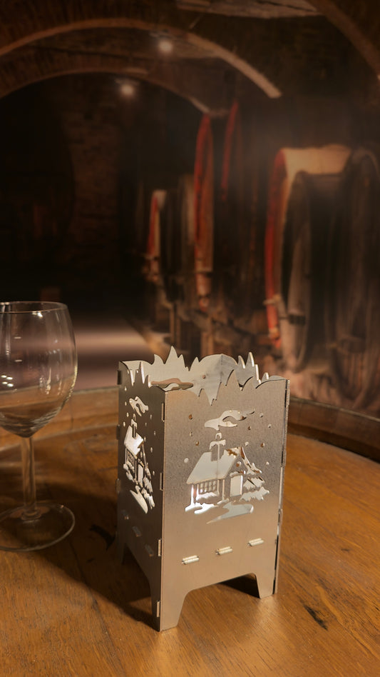 Kisház Mécsestartó