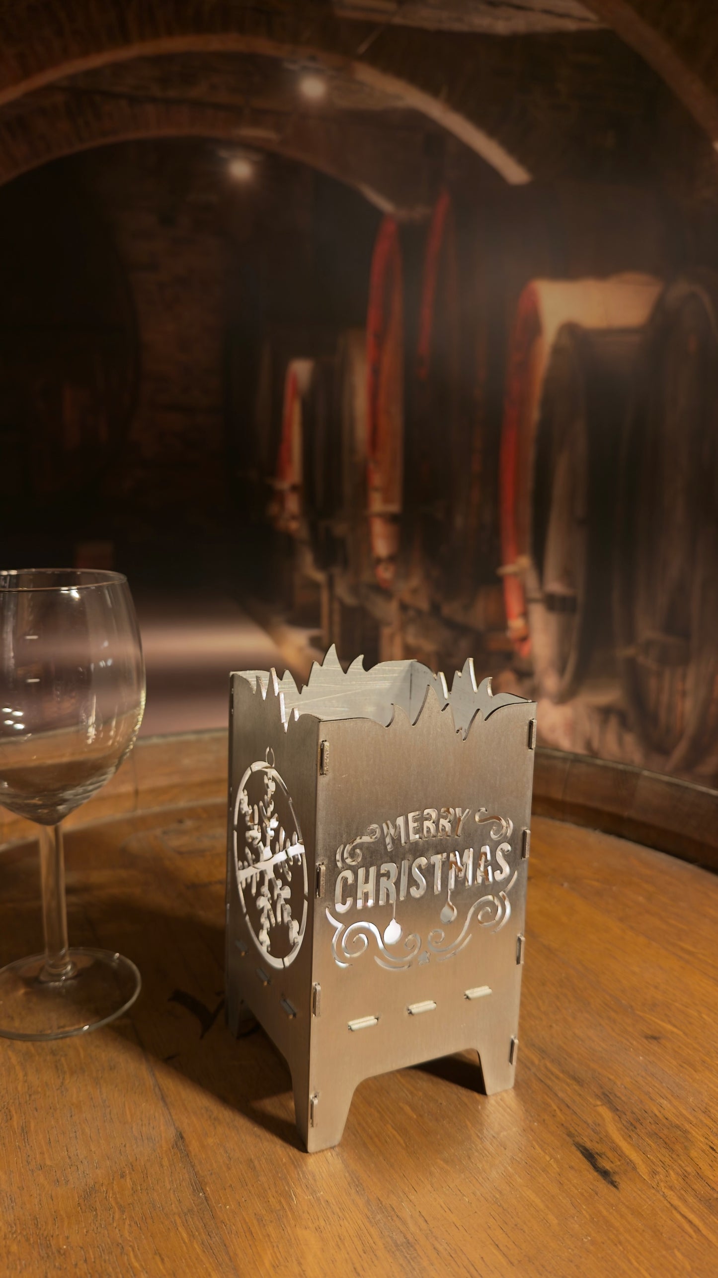 Karácsonyi Mécsestartó