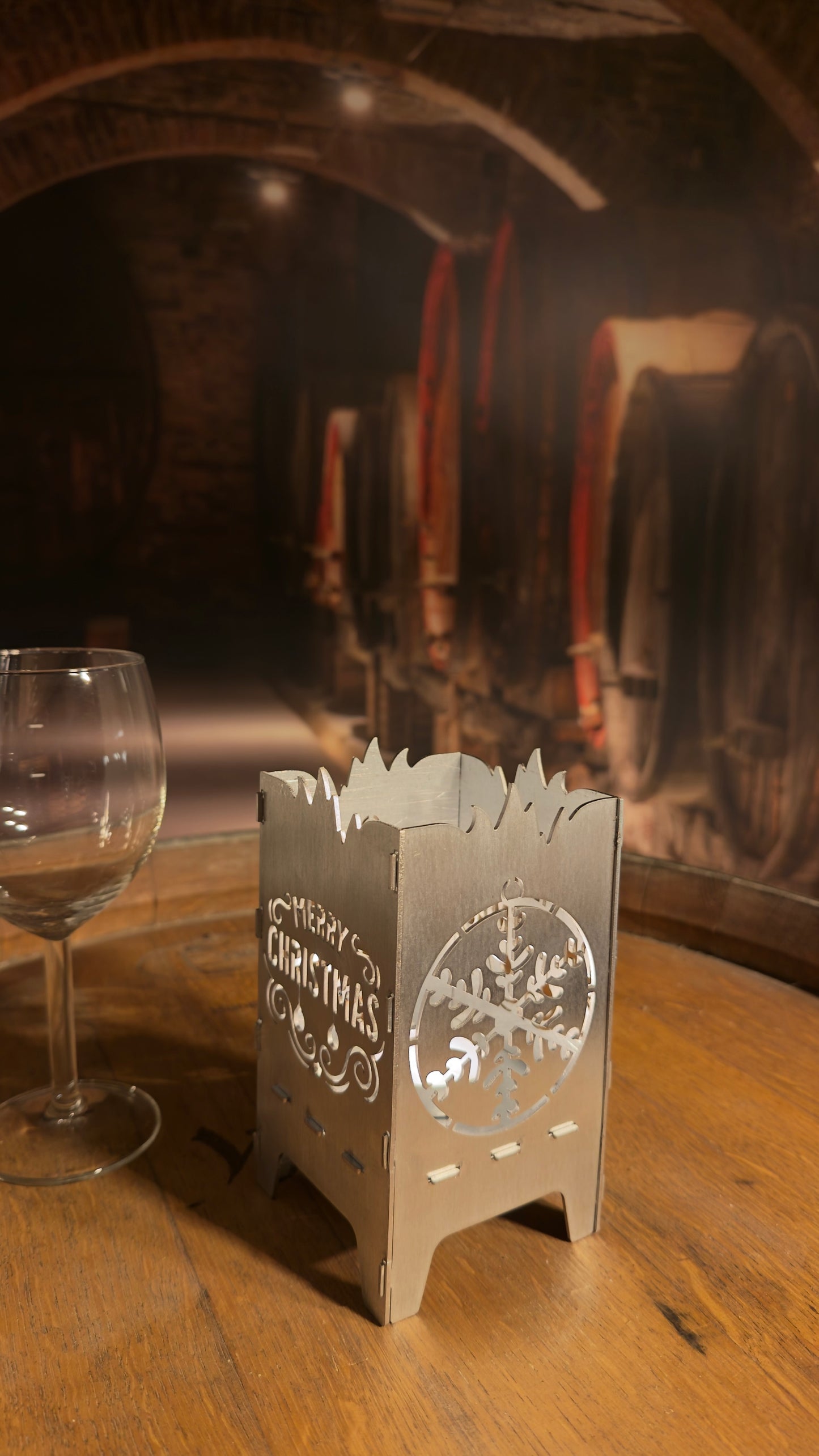 Karácsonyi Mécsestartó