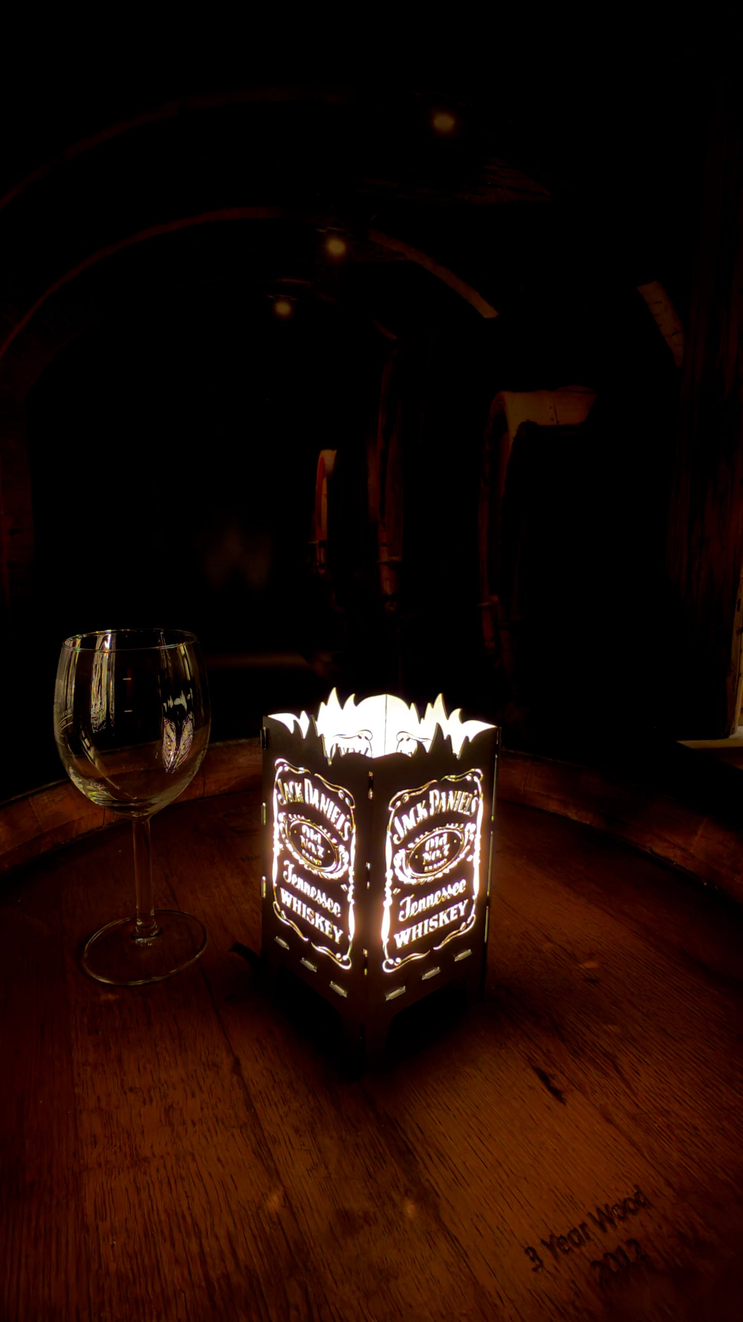 Jack Daniels Mécsestartó