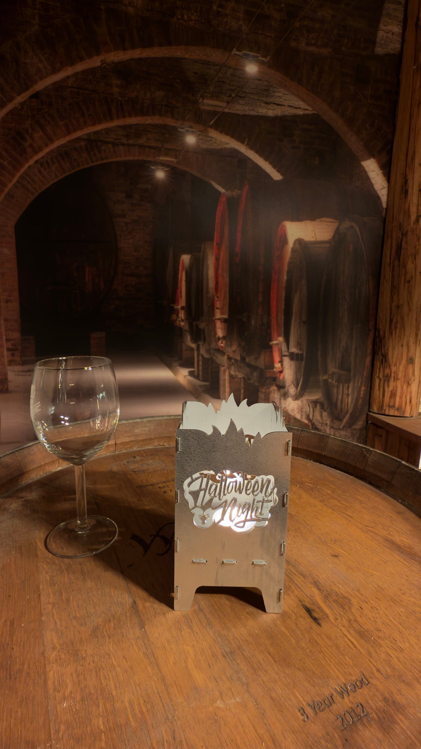 Halloween Night Mécsestartó