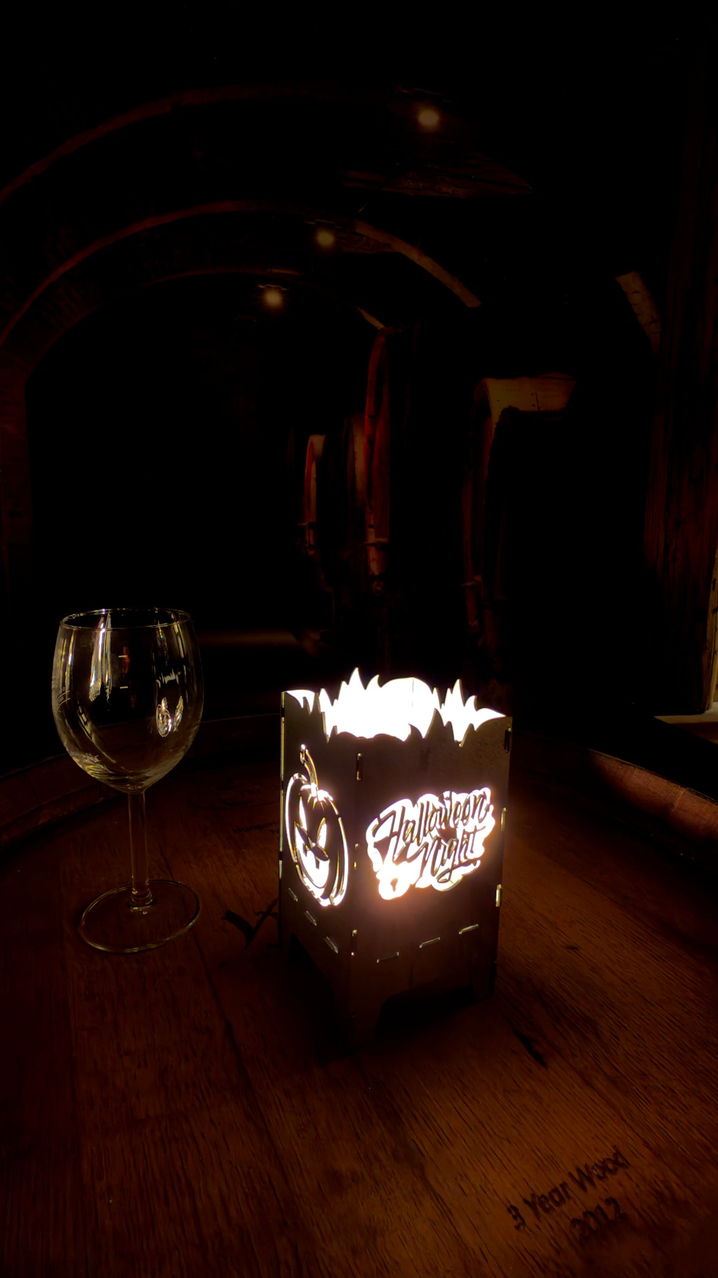 Halloween Night Mécsestartó