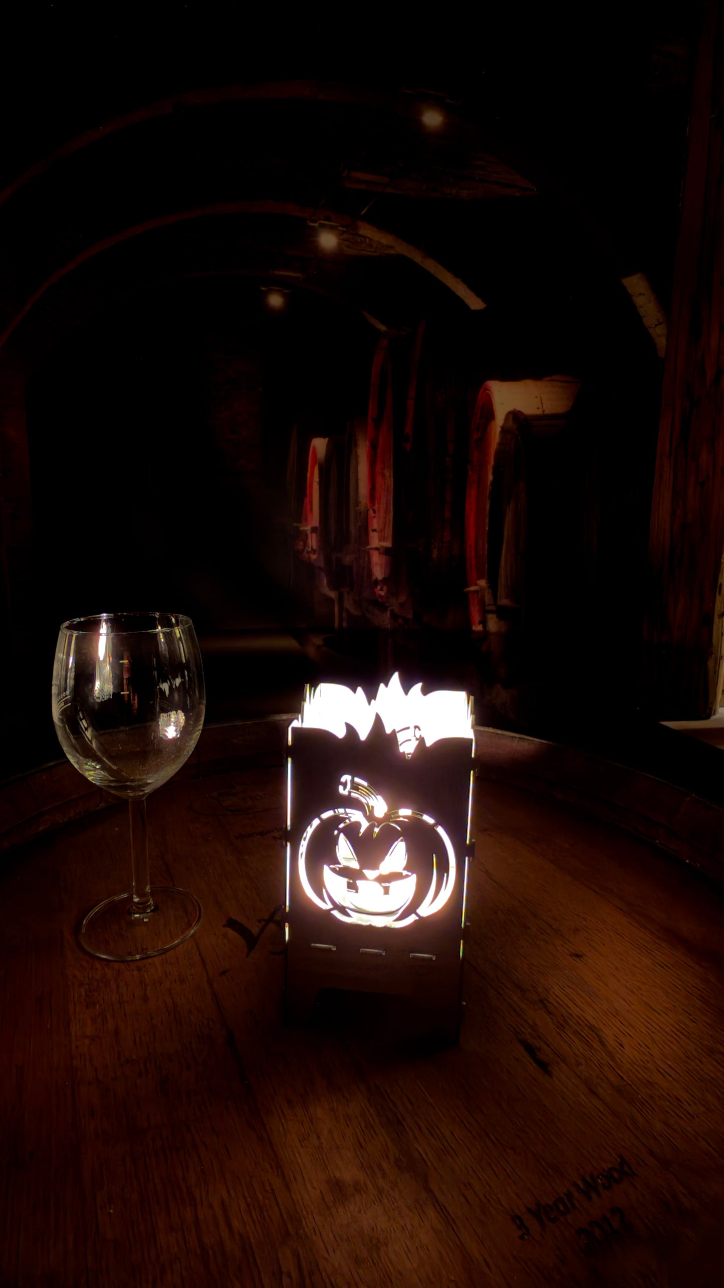 Halloween Night Mécsestartó