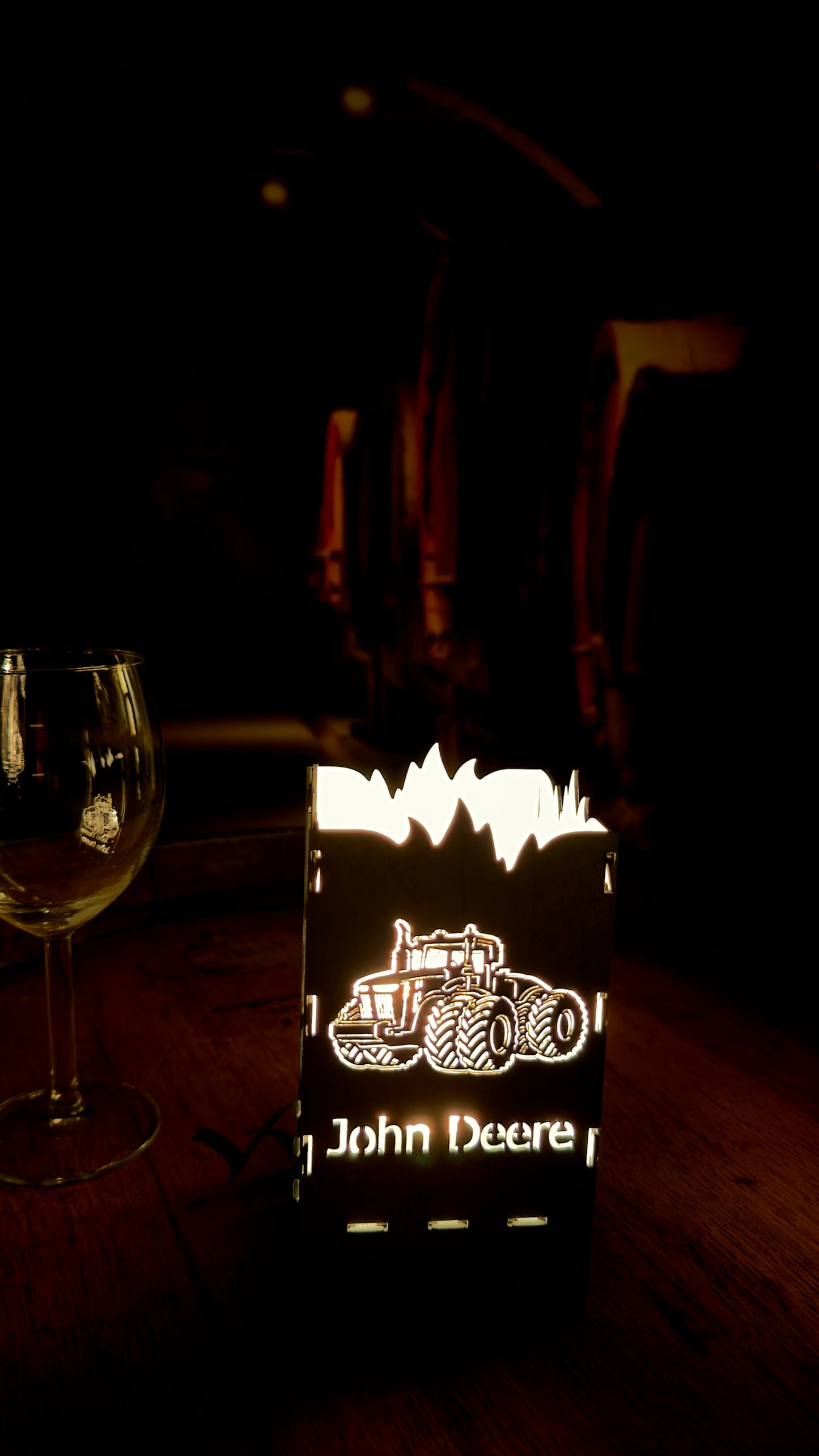 John Deere Mécsestartó